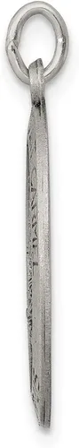 Miniatura 2 de Medalla de plata de ley antigua de Nuestra Señora del Monte Carmelo 0945in 0512in estilo QC5574