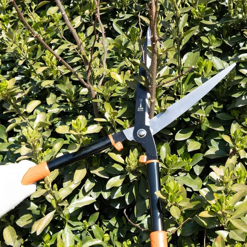 Miniatura 7 de Sanung Tijeras de setos de jardín resistentes con mango de aleación de aluminio 8510, podadora de setos para recortar podas de arbustos pequeños