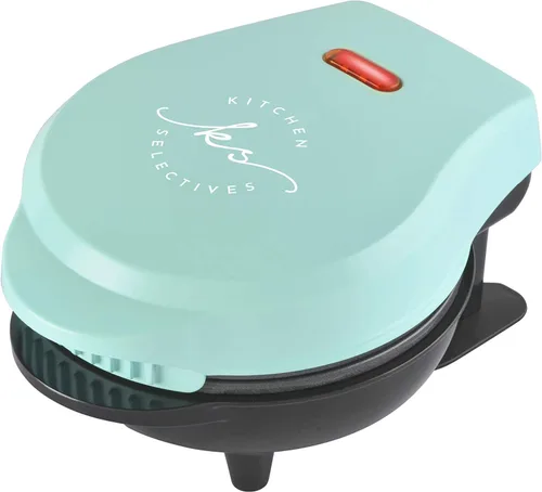 Miniatura 2 de Kitchen Selectives Mini waflera de Select Brands - Plancha clásica para gofres para gofres tradicionales, salados o de postre, cuenta