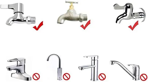 Miniatura 6 de Kit de poste de alimentación de agua, poste de limpieza de ventana ajustable de 26.2 ft de altura, cabezal de cepillo giratorio de 180°, cepillo