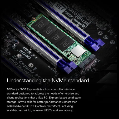 Miniatura 5 de Transcend SSD M.2 2280 de 128 GB, hasta 1,500 MB/s, compatible con computadora de escritorio Ultrabook, SSD PCIe NVMe Gen3x4, unidad de estado