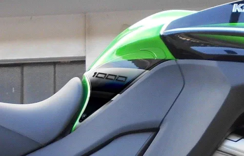 Miniatura 3 de labelbike - 2 pegatinas de protección lateral de gel 3D para motocicletas Kawasaki VERSYS 1000