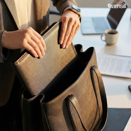 Miniatura 10 de Samsill Professional Padfolio - Currículum/cartera comercial, almacenamiento de documentos, tarjeta comercial y anotador de bolsillo