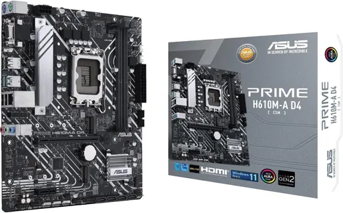 Miniatura 11 de ASUS Prime H610I-PLUS-CSM Placa base Intel H610 (LGA 1700) Mini-ITX con DDR5 5600, PCIe 4.0, ranura M.2, Intel 1 Gb Ethernet, DisplayPort, HDMI