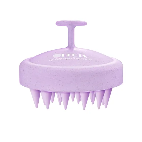 HEETA Masajeador de cuero cabelludo para el crecimiento del cabello, cepillo de champú de silicona suave para exfoliación, eliminación de caspa y