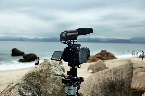 Miniatura 5 de Saramonic VMIC - Micrófono de video súper cardioide con grabadora de audio incorporada para cámaras DSLR