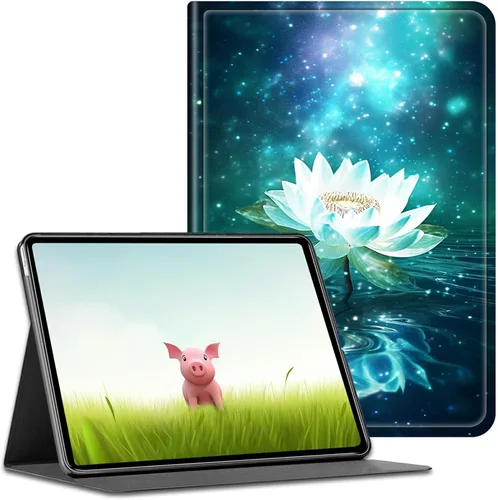 Miniatura 19 de Funda para iPad de 10.ª generación 2022, iPad de 10.9 pulgadas, iPad (A16) de 11ª generación de 11 pulgadas (2025), funda delgada de piel sintética