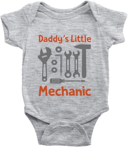 Miniatura 4 de Daddy's Little Mechanic - Mameluco orgánico para bebé niño y niña