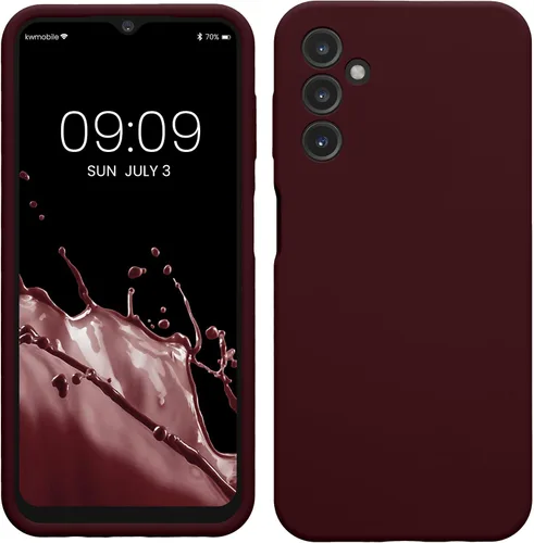 Miniatura 139 de kwmobile Funda compatible con Samsung Galaxy A13 4G - Funda delgada de silicona TPU - Acabado suave al tacto - Amarillo radiante