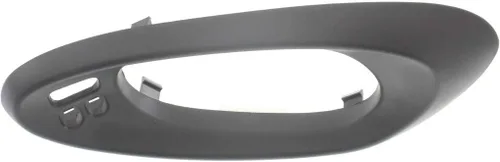 Miniatura 3 de Manija de puerta para Chevy Trailblazer EXT 2002 03 04 05 2006 lado del conductor Delantero Interior Negro texturizado Solo bisel