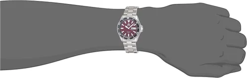 Miniatura 2 de ORIENT RA-AA0003R Reloj de buceo automático Kamasu de acero inoxidable con bisel negro y esfera roja, Reloj de buceo, cuerda automática