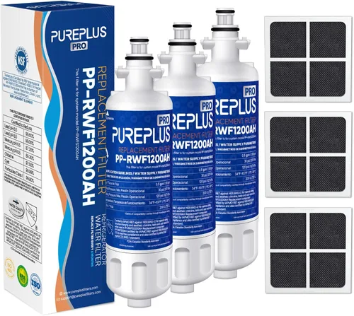 Miniatura 10 de PUREPLUS 469690 NSF 401 & 473 & 53 & 42 Reemplazo certificado para LG LT700P Kenmore Elite 9690, ADQ36006102, ADQ36006101, LFXS30766S, LFX28968ST