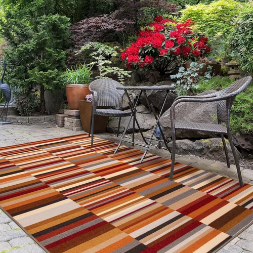 Miniatura 46 de SUPERIOR - Alfombra de interior y exterior, perfecta para patio, dormitorio, cocina, sala de estar, entrada, cuarto de juegos, guardería, cubierta