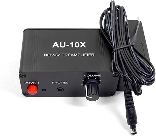 Miniatura 6 de Preamplificador de fono, mini preamplificador de audio estéreo, amplificador de auriculares, preamplificador de fonógrafo para preamplificador