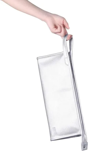 Miniatura 7 de Funda de viaje de piel sintética portátil para Dyson Airwrap Styler/Shark Airwrap, impermeable, antiarañazos, a prueba de polvo, a prueba de golpes