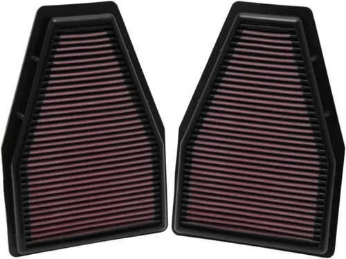 K&N Filtro de aire de motor de por vida original de alto flujo: aumenta la potencia y la accerlación, lavable, Premium: compatible con Porsche