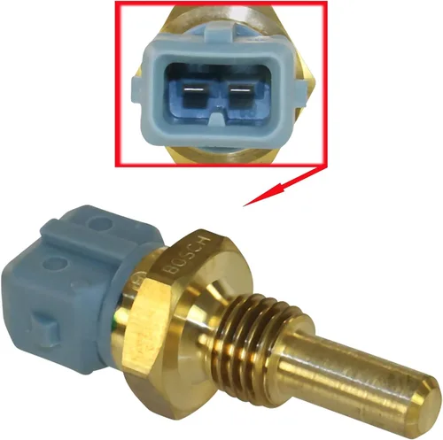Miniatura 2 de BOSCH Sensor de temperatura del refrigerante del motor 0280130026 OE - Compatible con BMW 318i, 325i, 525i, 535i, 635CSi, 735i, M3, M5; Porsche 924