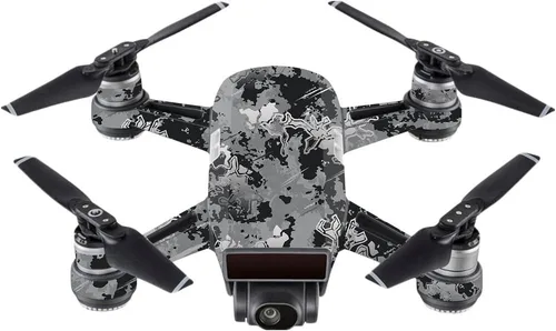 Miniatura 21 de MightySkins Skin compatible con DJI Spark Mini - Camuflaje rojo Funda protectora de vinilo duradera y única Fácil de aplicar, quitar y cambiar