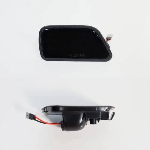 Miniatura 5 de 2x Luces LED Rojas Ahumadas Marcadoras Laterales de Parachoques Trasero y Guardabarros Para Honda CR-V 1997-2001 Lente de humo LED rojo