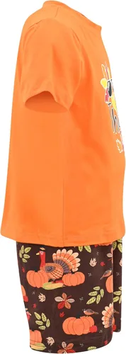 Miniatura 5 de Unique Baby Conjunto de ropa de Acción de Gracias para niños de 2 piezas
