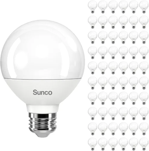 Miniatura 9 de Bombillas LED Sunco G25, luces de tocador de globo para baño de alto rendimiento, 1000 LM, 11 W (equivalente a 100 W), blanco cálido de 3000 K