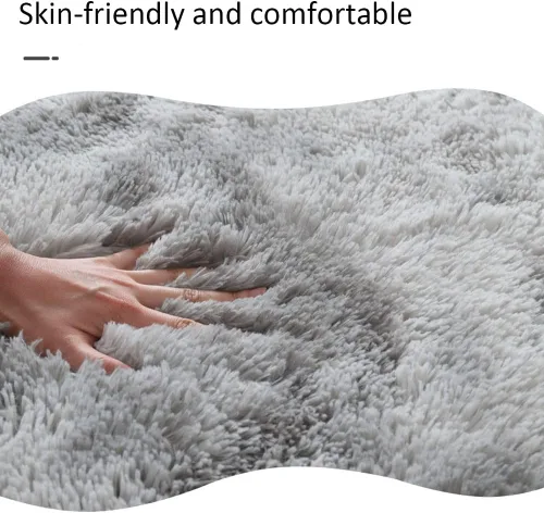Miniatura 2 de Juego de 3 alfombras de baño, alfombra de baño + alfombrilla de contorno + funda de asiento de inodoro, microfibra súper suave, absorbente de agua