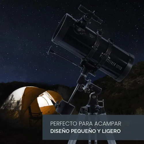 Miniatura 6 de Celestron - PowerSeeker 127EQ Telescopio - Telescopio ecuatorial alemán manual para principiantes - Compacto y portátil - Paquete de software