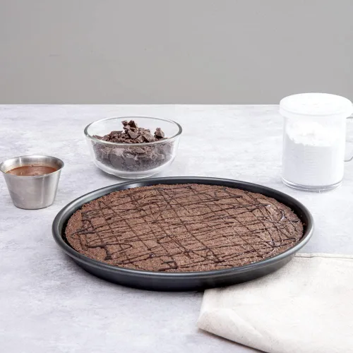 Miniatura 3 de Restaurantware Met Lux - Molde redondo para tartas de 10.2 pulgadas, 1 sartén para pizza de alta resistencia, antiadherente, de aluminio