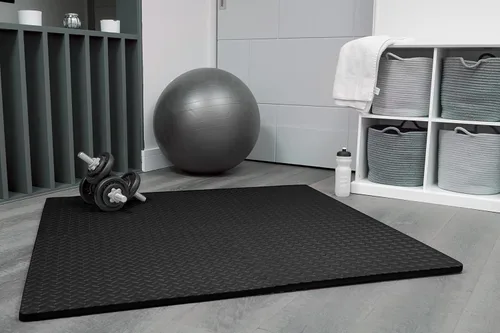 Miniatura 7 de Kangler Juego de 20 alfombrillas de gimnasio – Alfombrillas de suelo de espuma EVA tipo puzzle, baldosas de suelo de espuma entrelazada de alta