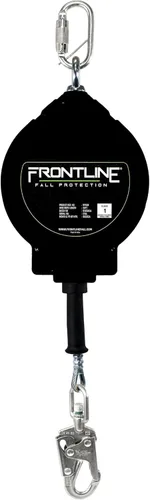 Miniatura 8 de Frontline RPG10' Cable SRL con extremo de gancho de presión de acero Cable de acero galvanizado de 3/16 pulgadas Ligero, duradero Ojo