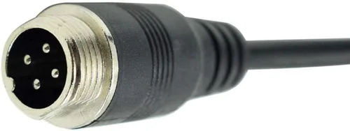 Miniatura 9 de Cable de extensión de video de aviación de 4 pines de 10 pies/3M para cámaras de visión trasera CCTV y monitores de respaldo de vehículos
