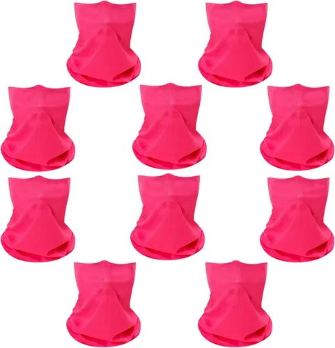 Miniatura 21 de Mascarillas de Polaina para el Cuello, Bufanda en Tubo, Bandanas Sin Costuras, Pañuelos para el Rostro, Cubierta Multiusos para la Cabeza