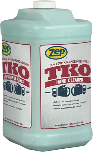 Miniatura 2 de Zep 1049524 - Limpiador de manos industrial TKO resistente, 1 galón (caja de 4), para profesionales industriales como mecánicos, cuatro bombas