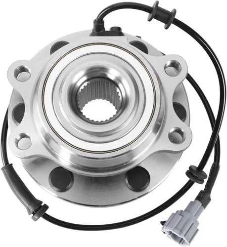 Miniatura 4 de DNA MOTORING OEM-WHA-0012 Conjunto de cubo de rodamiento de rueda delantera con sensor de velocidad compatible con Frontier 2005-2019 / Pathfinder
