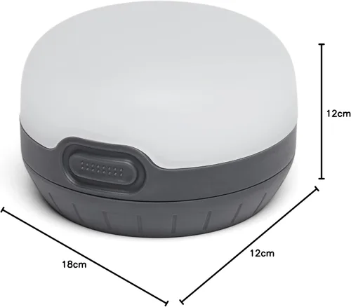 Miniatura 6 de BLACK DIAMOND Linterna Moji Luz LED compacta para campamento 100 lúmenes Linterna duradera y portátil para camping y viajes Grafito