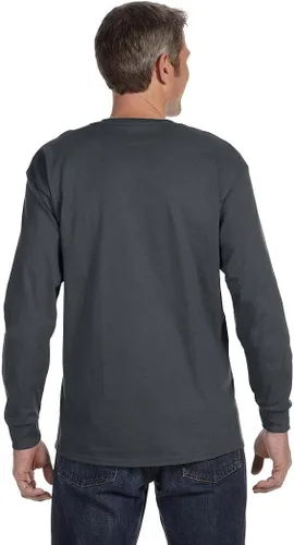 Miniatura 2 de Jerzees 5.6 oz 5050 Heavyweight Blend Camiseta de manga larga (29L)