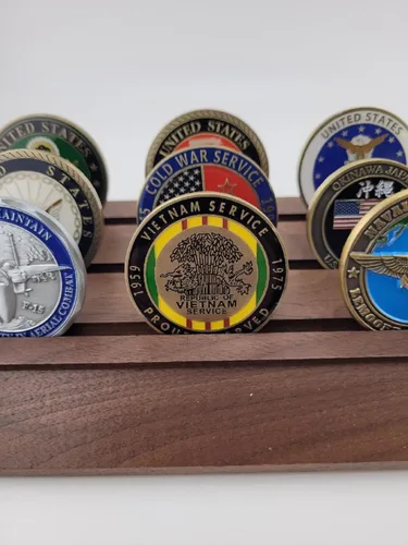 Miniatura 5 de Operación Campbell Streamer Vietnam Challenge Coin