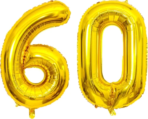 Miniatura 152 de SINBEE Globo dorado del número 10, papel de aluminio Mylar de 40 pulgadas, decoración de fiesta reutilizable para cumpleaños, aniversario, Oro