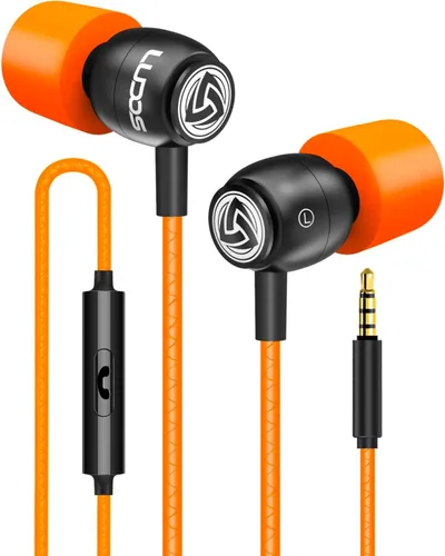 Miniatura 22 de Auriculares con cable Ludos Clamor, auriculares intraaurales, 5 años de garantía, auriculares con micrófono, auriculares con aislamiento de ruido