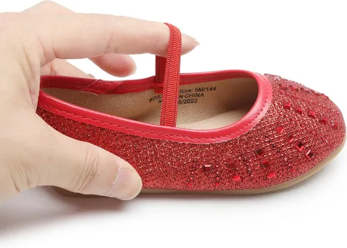 Miniatura 8 de Mary Jane - Zapatos de vestir planos de ballet para niñas (bebéniña pequeña)
