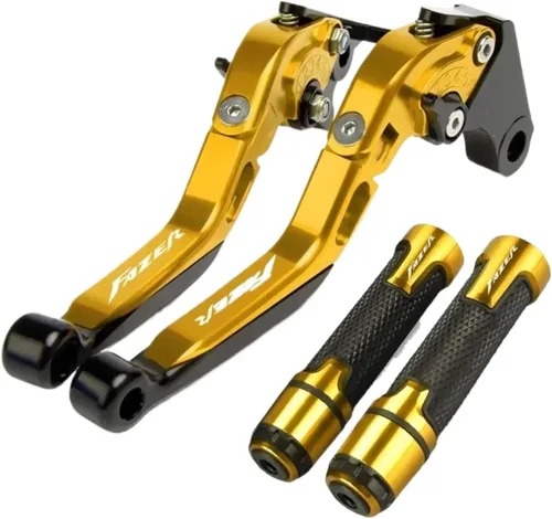 Miniatura 9 de Compatible with Yamaha FAZER FZ1 FZ6 FZ8 FAZER XJ6 FAZER FZ 1/6/8 Motorcycle CNC Adjustable Folding Extendable Brake Clutch Levers Handle(NO.1)