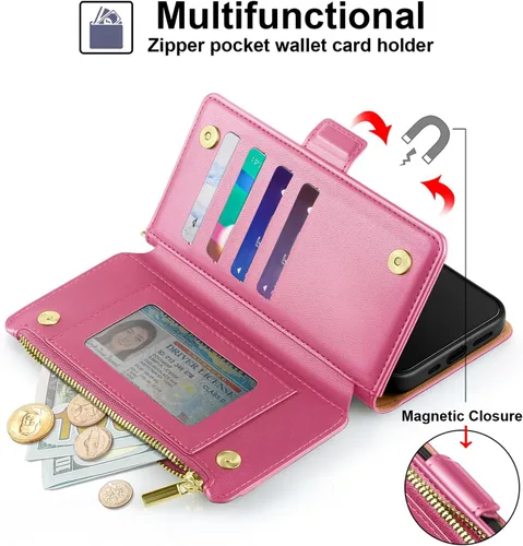 Miniatura 3 de Antsturdy Funda compatible con Motorola Moto G Stylus 5G 2022 con tarjetero para mujeres y hombres, funda de teléfono con bloqueo RFID, funda