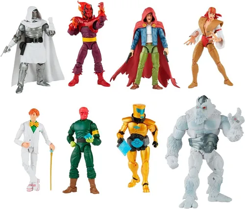 Miniatura 2 de Hasbro Marvel Legends Super Villains - Figuras de acción de 6 pulgadas Wave 1 caja de 7 (Xenmu BAF)