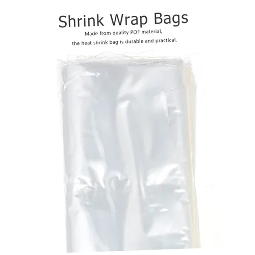 Miniatura 9 de SOLUSTRE 200 bolsas termorretráctiles para embalaje y almacenamiento, alta resistencia al desgarro, fácil de usar, película retráctil transparente