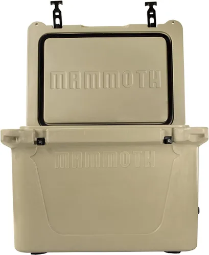 Miniatura 2 de Mammoth Ranger 25 - Hielera rígida aislada con capacidad de 25 cuartos de galón, capacidad para 30 latas, ideal para barco, campamento, bronceado
