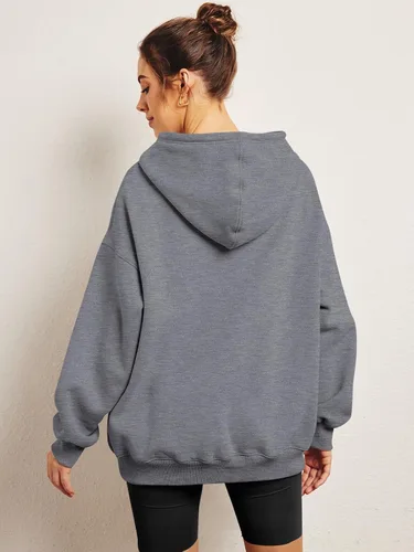 Miniatura 4 de AUTOMET Womens Oversized Sweatshirts Fleece Hoodies Long Sleeve Shirts Pullover Fall Clothes with Pocket