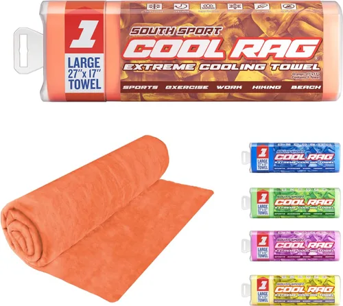 Miniatura 10 de Cool RAG - Toalla de enfriamiento extremo para aliviar el calor, toalla de enfriamiento de PVA para entrenamiento, gimnasio, correr y para otros