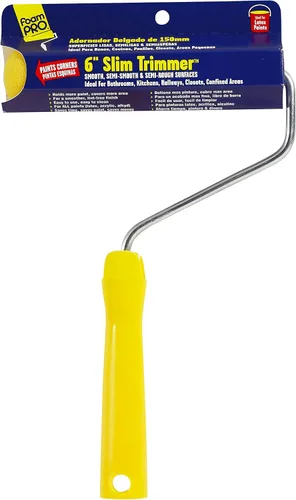 Miniatura 14 de FoamPRO 75RS - Recambios de rodillo de recortadora delgado, 6 x 3/8 pulgadas, repuestos de espuma de alta capacidad para baños, cocinas, armarios, 7