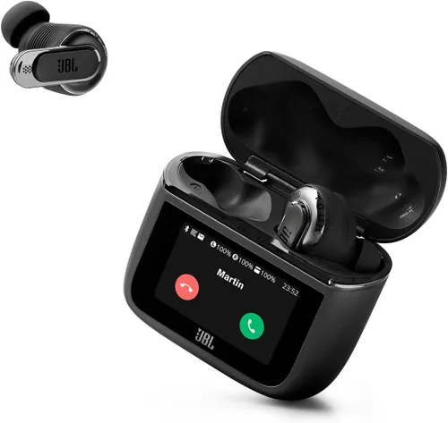 Miniatura 6 de JBL Tour Pro 3 Auriculares inalámbricos con cancelación de ruido con funda gSport (negro)