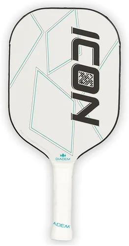 Miniatura 9 de Diadem ICON Performance Pickleball Paddle Fibra de carbono de grafito, núcleo de nido de abeja, cara de fibra de vidrio, protector de borde ultra